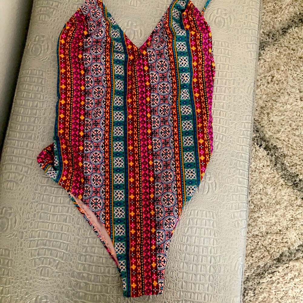 Cute one piece bathing suit or body suit